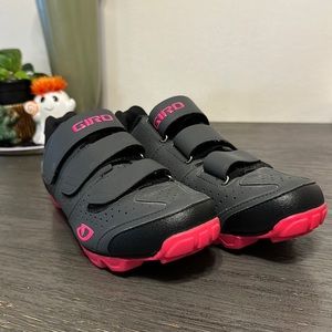 Giro Riela R Size EU 42  US 10 Women’s Cycling Shoe Gray and Pink Like